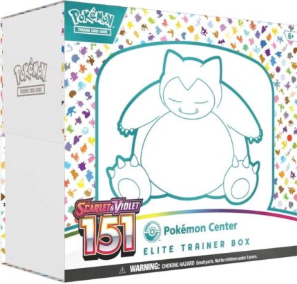 151 Pokemon Center Elite Trainer Box (Exclusive) - SV: Scarlet & Violet 151 (MEW) 151 Pokemon Center Elite Trainer Box