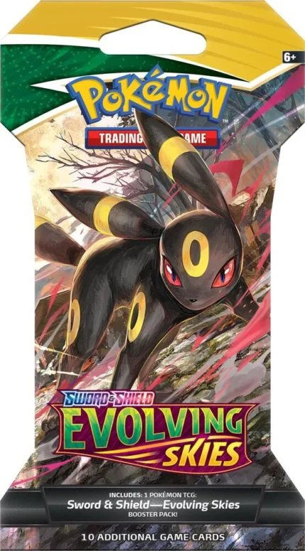 2-4 Evolving Skies Sleeved Booster Pack – SWSH07: Evolving Skies (SWSH07)