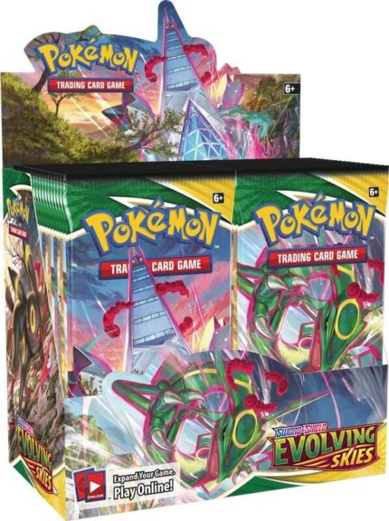 Evolving Skies Booster Box - SWSH07: Evolving Skies (SWSH07) Evolving Skies Booster Box - SWSH07: Evolving Skies (SWSH07)
