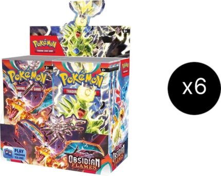 Obsidian Flames Booster Box Case Obsidian Flames Booster Box Case