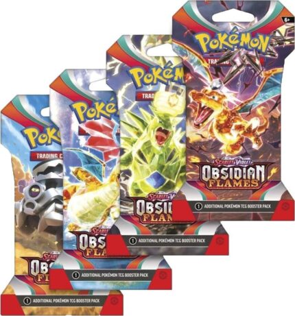 Obsidian Flames Sleeved Booster Pack Obsidian Flames Sleeved Booster Pack