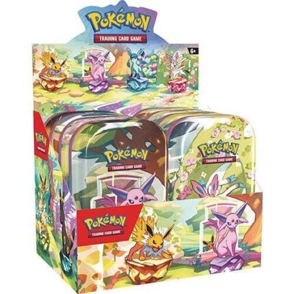 Prismatic Evolutions Mini Tin Display Prismatic Evolutions Mini Tin Display