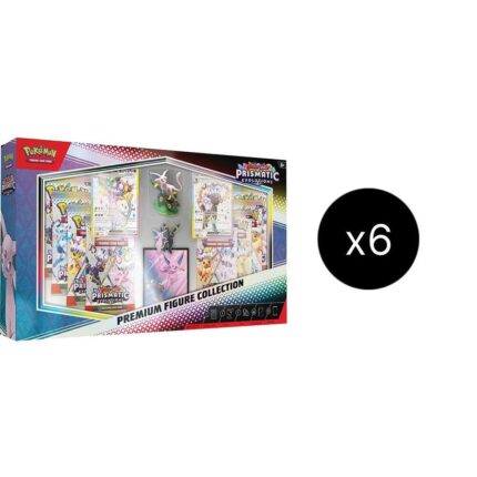 Prismatic Evolutions Premium Figure Collection Case Prismatic Evolutions Premium Figure Collection Case