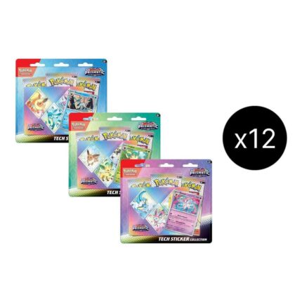 Prismatic Evolutions Tech Sticker Collection Case - SV: Prismatic Evolutions (PRE) Prismatic Evolutions Tech Sticker Collection Case