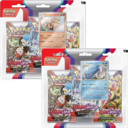 Scarlet & Violet 3 Pack Blister Set Scarlet & Violet 3 Pack Blister Set