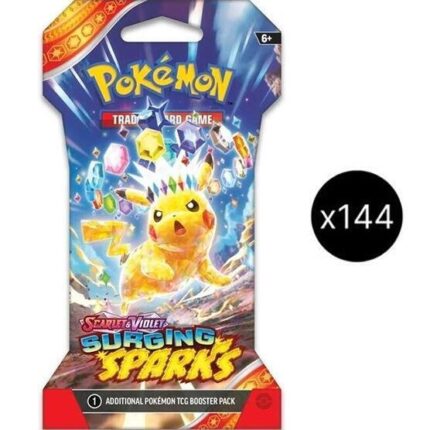 Surging Sparks Sleeved Booster Case Surging Sparks Sleeved Booster Case