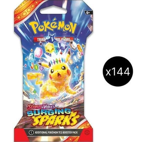 Surging Sparks Sleeved Booster Case