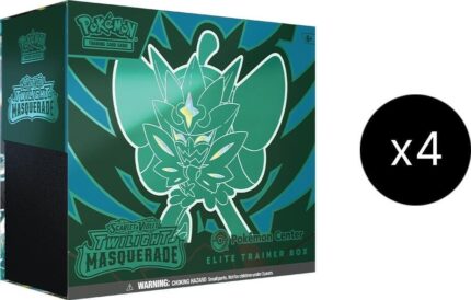 Twilight Masquerade Pokemon Center Elite Trainer Box Case Twilight Masquerade Pokemon Center Elite Trainer Box Case
