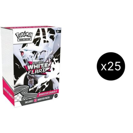 White Flare Booster Bundle Case White Flare Booster Bundle Case